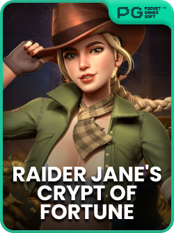 PG SOFT Raider Jane’s Crypt of Fortune game artwork